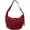 1-wine Red, variant on Crescent Bag for Women Men Nylon Crossbody Bags Multi-Pocket Sling Bag Roomy Hobo Bags Moon Bag Slouchy Dumpling Bag