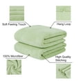 thumbnail image 2 of Soft Plush Fleece Bath Towels Set in 2 Packs Finest & Comfort, 60"x30" ,Solid Colors, 2 of 5