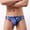 Blue, variant on Teissuly Men's Printed Underwear Sexy Low Waisted Pants