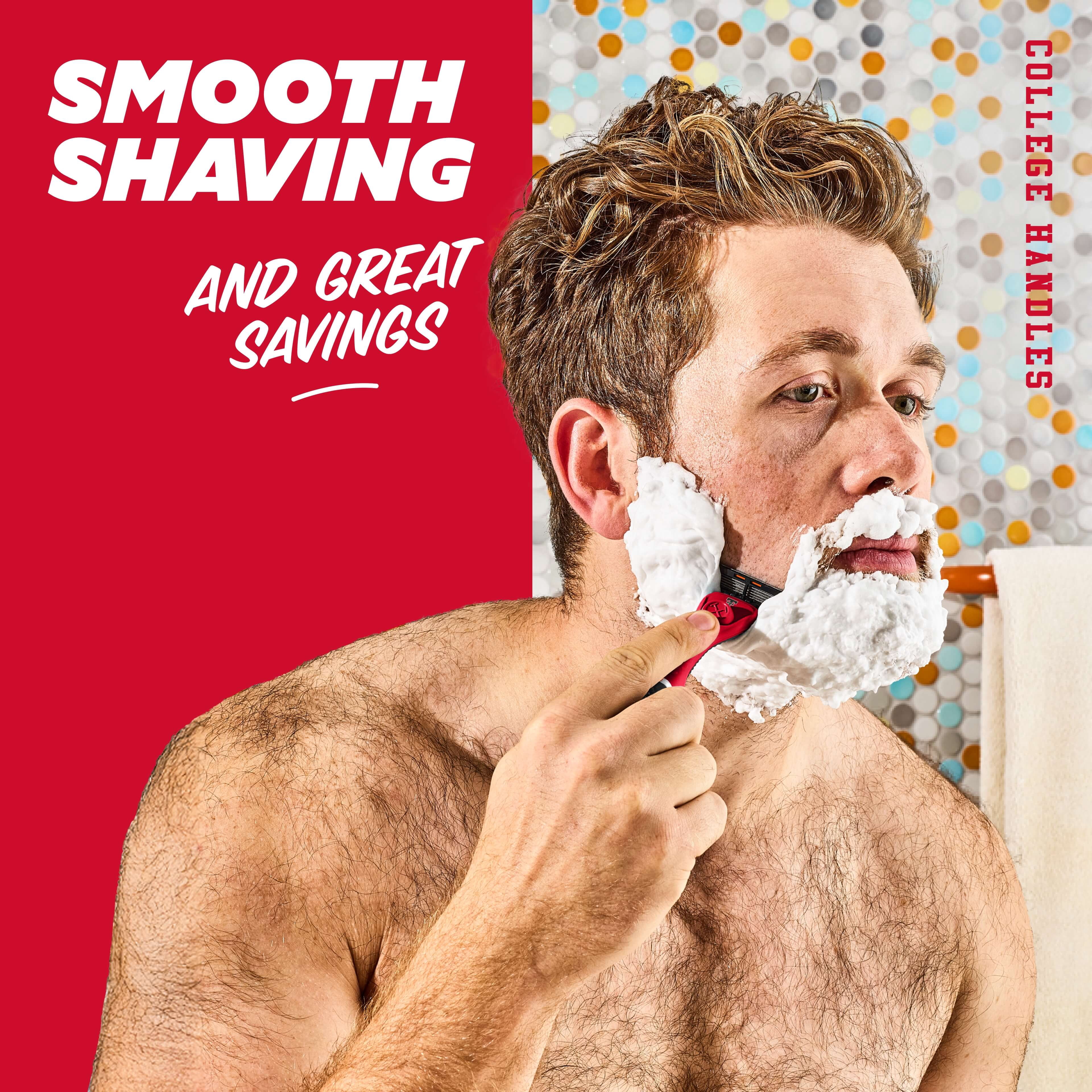 Dollar Shave Club Texas Tech 6-Blade Razor Starter Set
