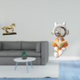 thumbnail image 2 of Escultura de caballo , figura artística coleccionable, estatua, adorno para escritorio, decoración, estantería, sala de estar, chimenea, mes, 2 of 8
