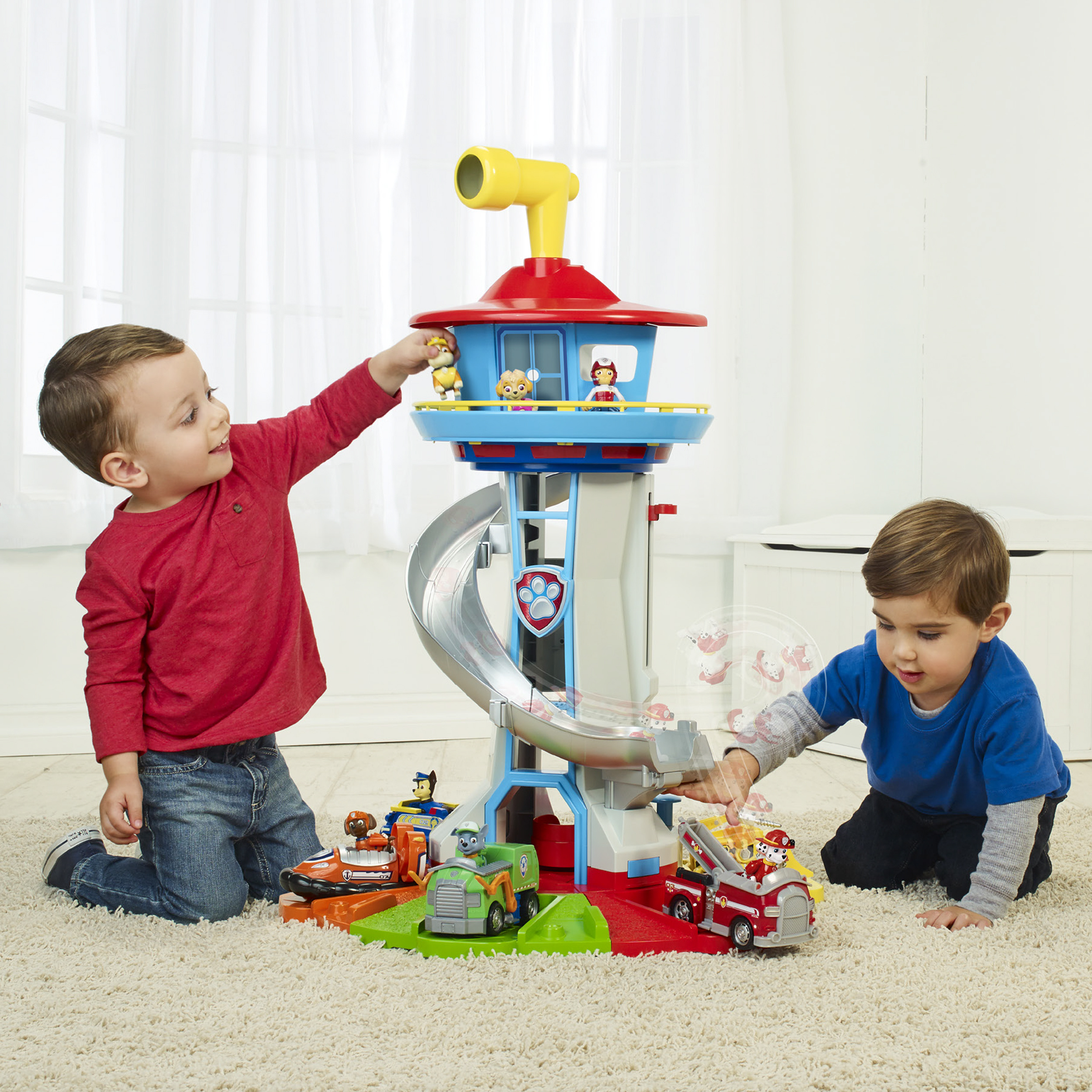 Paw Patrol - My Size Lookout Tower with Exclusive Vehicle, Rotating Periscope and Lights and Sounds - image 4 of 8