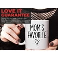 thumbnail image 7 of Child Mug White 11oz - Mom's Favorite - Family Daughter Son Children Mother's Day Birthday, 7 of 7