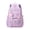 Purple, variant on Weebloom School Backpack For Kids Girls Cute Minimalist Colorful Lightweight Daypack Bookbag Elementary Middle School Blue
