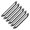 6pcs cabon, variant on Cover Set Matte Black/Carbon Fiber Heavy Duty No Tool Needed Fit Most SUVs 2025
