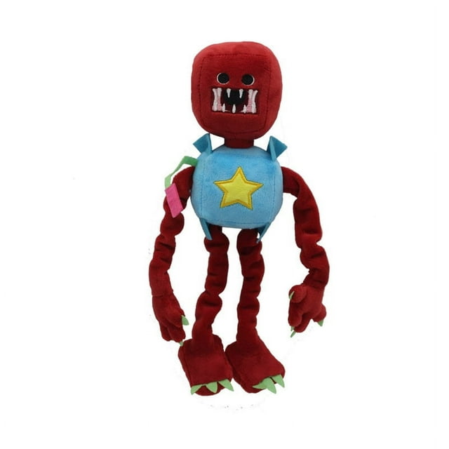 Poppy Playtime Boxy Boo Plush Toy, 11.8" Soft Stuffed Figure, Collectible Horror Character Gift for Fans