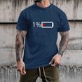 thumbnail image 2 of Bibifish Mens T-Shirts Letter Graphic Printed Casual Streetwear Tee Tops Crew Neck Short Sleeve Daily Tees, 2 of 4