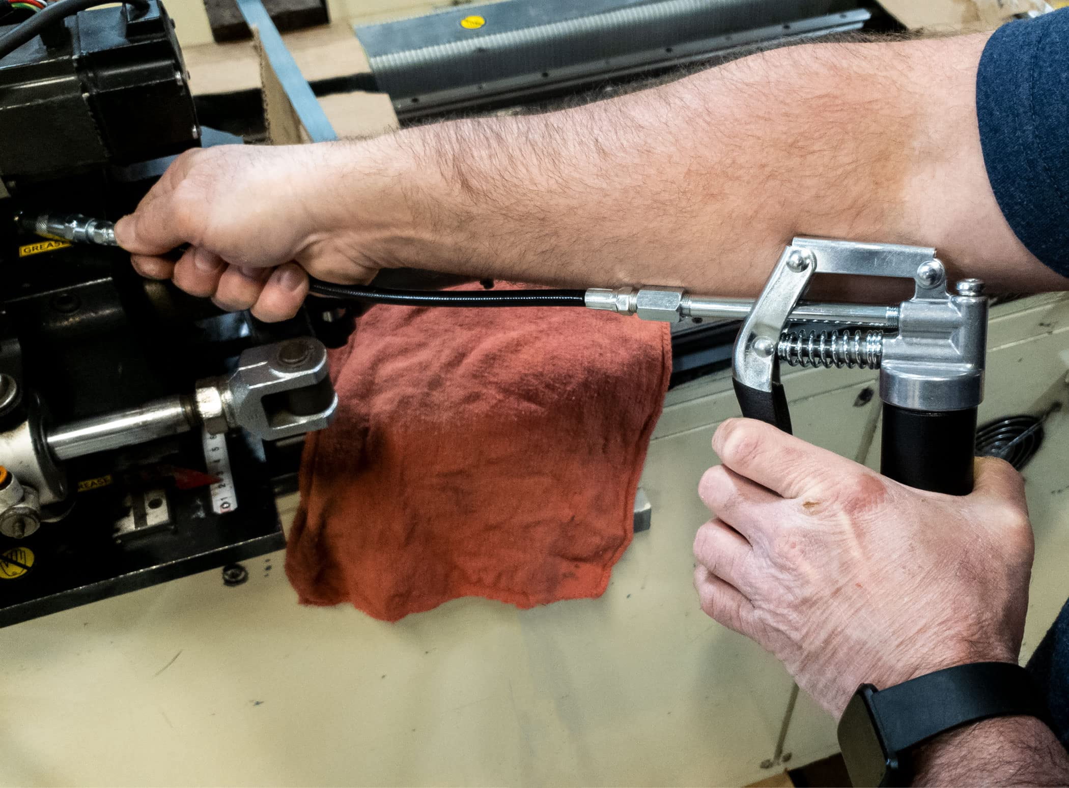 Lubrimatic Grease Gun,14-5/8 in. Tool L,4500 psi 30-800