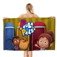 thumbnail image 1 of Paula y Amigos Toalla de playa de secado rápido con diseño temático, regalo para mujeres y niñas, ideal para cumpleaños, fans, amantes de la música, uso en la playa o al aire libre, 78 × 180 cm, 1 of 6