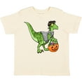 thumbnail image 3 of Inktastic Trick or Treat Franken-raptor Boys or Girls Toddler T-Shirt, 3 of 5