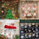thumbnail image 3 of Nuevas decoraciones navideñas, pegatinas para ventanas, pegatinas para vidrio, arreglos de escena de hotel, pegatinas estáticas navideñas 2 piezas, 3 of 8