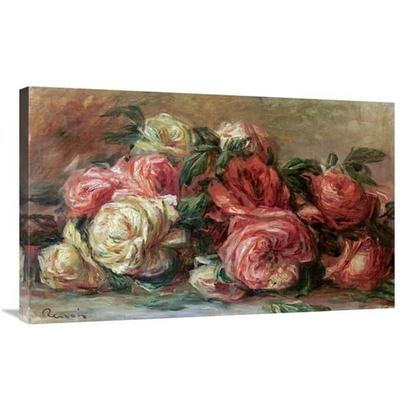 Global Gallery Discarded Roses Art Print - Pierre-Auguste Renoir
