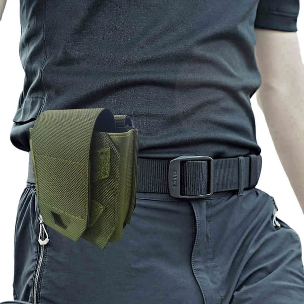 La Cintura Al Aire Libre Campo Ajustable Pack Oxford Tool Pouch () Verde