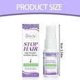 thumbnail image 3 of Hair Inhibitor for Face, Permanent Hair Growth Inhibitor Non-Irritating Stop Hair Growth for Body, Bikini, Arm, Armpit, Leg, Slows Hair Regrowth Lavender Flavor-20ml/0.7Fl.oz, 3 of 8