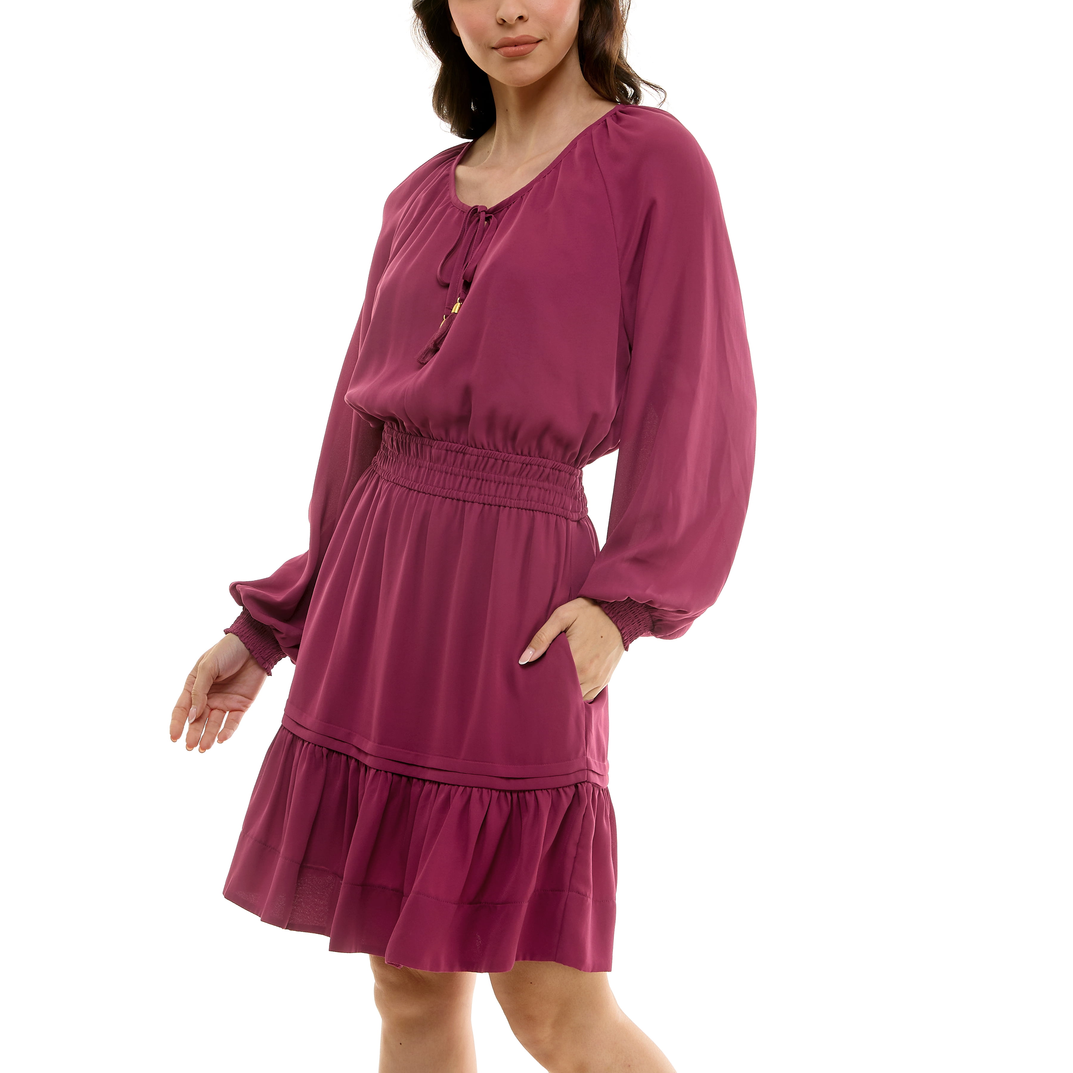 Nanette Lepore Women's Long Sleeve Mini Dress, Sizes XS-XXXL