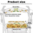 thumbnail image 6 of HELLHERO Seat Back Covers and Rollator Walker Cover for Seniors Adult Non-Slip Cover Easy to Use Improved Comfort, Sunflower Butterfly, 6 of 7