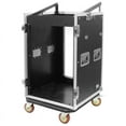 thumbnail image 4 of Seismic Audio 16 Space Rack Case with 10 Space Slant Mixer Top and DJ Work Table, 4 of 7