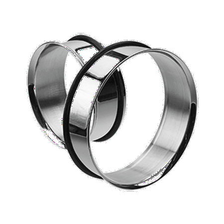 

Supersize Basic Steel Single Flared Ear Gauge Tunnel Plug