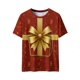 thumbnail image 5 of Xuyuer Valentine's Day Women's Tshirts Holiday Party Funny Costume 3D Print Funny Tuxedo Graphic T-Shirt Novelty Short Sleeve Crewneck Shirt Circus Costume Showman T-Shir, 5 of 9