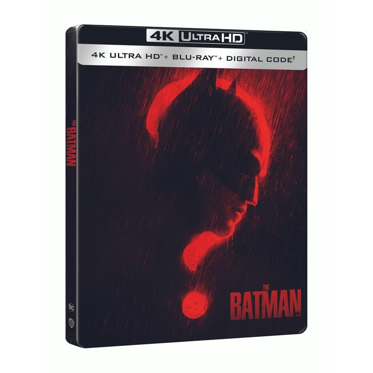 The Batman スチールブック 4K UHD Blu-ray DC Movies: The Batman 4K UHD Steelbook + Blu-ray Movie - Walmart.com