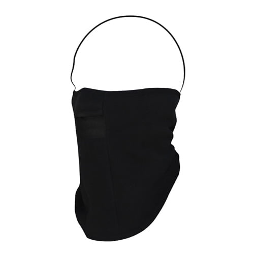 MICROFLEECE FACE MASK W MESH MOUTH, BLACK by Zan Headgear