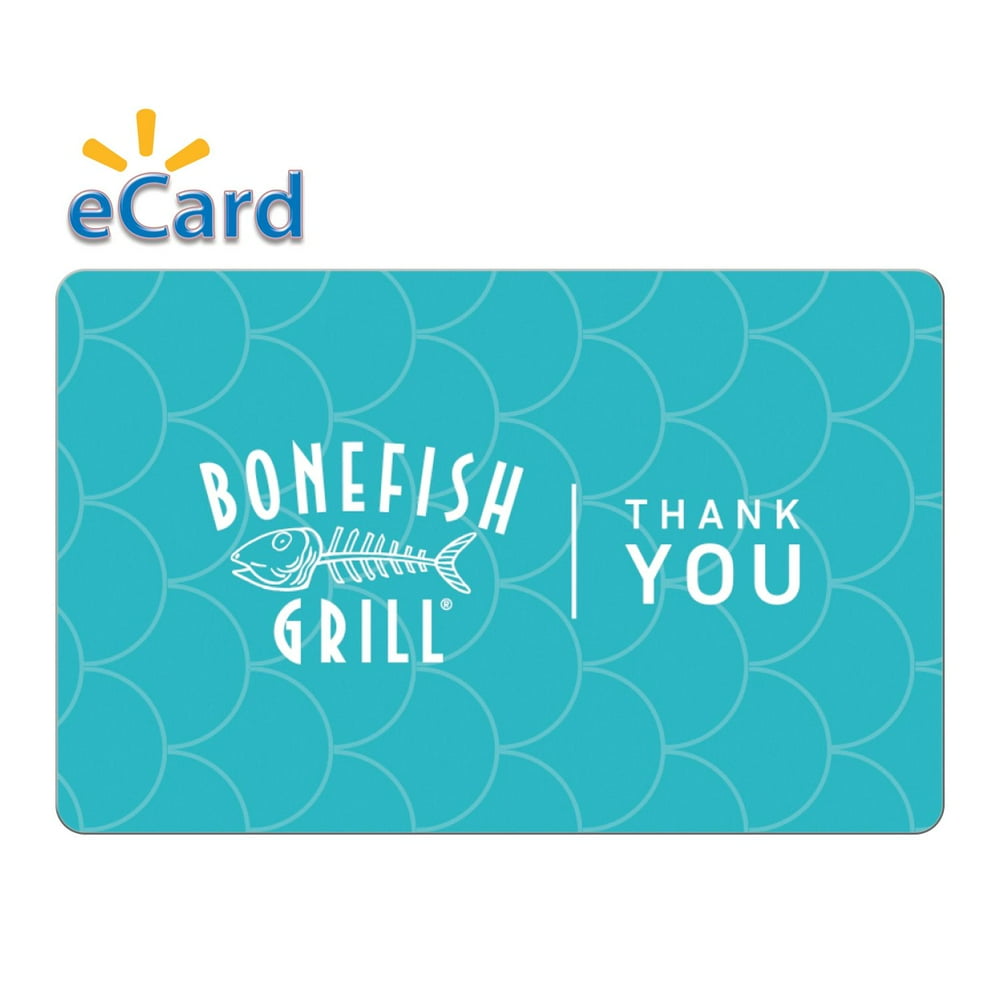 Bonefish 25 Thank You Gift Card (Email Delivery)