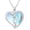 Style 7-Tulip, variant on SISGEM 925 Sterling Silver Birth Flower Necklace for Women, Moonstone Sunflower/Tulip/Rose Necklace, Flower Pendant Necklace for Mother's Day Birthday Anniversary, with 18+2inch Chain