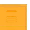 thumbnail image 5 of vidaXL Armoire à Tiroirs Jaune Moutarde 80x35x101,5 cm Acier, 5 of 5