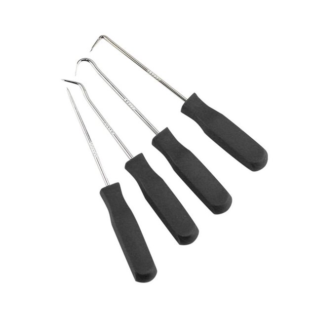 Juego De Destornilladores De 4 Uds, Junta Tórica Para Coche, Extractor De Junta De Aceite, Herramienta Para Quitar El Sello Del Coche, Accesorios Para El Juego De Ganchos matsuzay TO005147-00