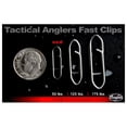 thumbnail image 4 of Tactical Anglers Power Clips Paperclip Fishing Lure Fast Snap, 125lb, 25pk Bulk, 4 of 6