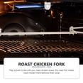 thumbnail image 4 of Minkissy Fourchette à Poulet pour Friteuse à Air Chaud Fourchette Rotative en Acier Inoxydable 1ensemble, 4 of 7