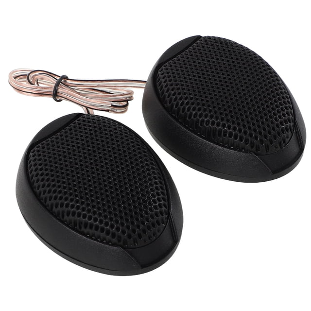 Luxshiny 1Pair Vehicle Speaker Dome Tweeters for Balanced Left Right Channel Car Audio Upgrade