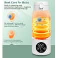 thumbnail image 4 of RUPOUN 17oz Large Capacity Cordless Portable Bottle Warmer - Baby Milk Warmer for Breast Milk, Formula & Water, Travel & Outdoor Use, White, 4 of 10