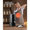 thumbnail image 4 of Wax Melter For Candle Making, 5.3 Qts, Fast And Even Heating, With Easy Pour Spout And Temperature Control, Hourglass Base For Non-Stick Smooth Flow, Wax Melting Pot For Making Candles Soaps, 4 of 10