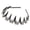Silver, variant on Zig Zag Headbands for Women, Flower Crystal for Women Non Slip, Non-Slip Wavy Plastic Hair Comb Headbands with Teeth, U-Shape High Cranium Korean Style