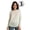165 Cream White, variant on Merino Wool Base Layer Women - 100% Merino Wool Shirt Women Thermal Underwear Long Sleeve T-Shirt for Hiking