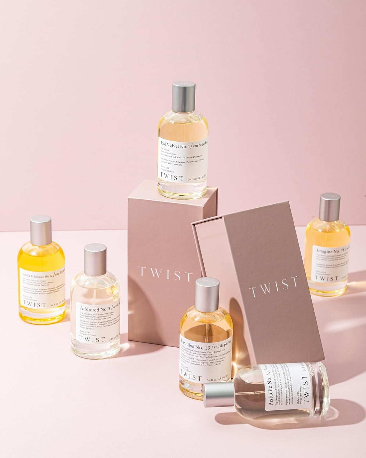 Twist Roro No. 79 Inspired by Ch. Gabrielle, Long Lasting Perfume For Women, Paraben Free, Vegan, Clean Ingredients, Fragrance - Spray 100 ml | 3.4 fl. oz.