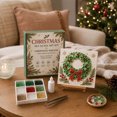 thumbnail image 6 of Christmas Sea Glass Art Kit for Adults & Beginners (Wreath) DIY Mosaic Craft Kit, Holiday Handmade Artwork Set, Santa Christmas Decor & Creative Craft Gift, 6 of 7