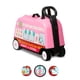 thumbnail image 1 of Radio Flyer Camión de helados Happy Trav'ler 3 en 1, juguete para montar, almacenamiento de mano para niños pequeños, edades de 2 a 5 años, 1 of 5