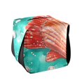 thumbnail image 2 of BZSMCE Leatehr Tissue Holders Cute Coral Seas Pattern Tissue box, 2 of 8