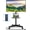 23-65 inch, variant on Mobile TV Cart Rolling TV Stand with Power Outlet for 32-75 Inch Screens, Portable TV Stand on Wheels with Height Adjustment, Outdoor TV Mount Stand with Shelf Holds up to 88lbs for Home Office