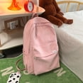 thumbnail image 4 of FDDMis Light Weight Backpacks for Travel Lightweight Backpack Bulk Backpacks Backpack for Women Travel Electronics Backpack Mochila Escolar Spacious, Pink, 4 of 4