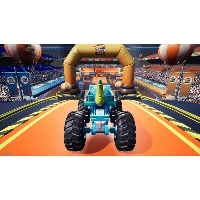 Free Shipping! GameMill Hot Wheels Monster Trucks Stunt Mayhem