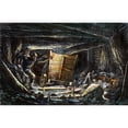 thumbnail image 2 of Coal Mine Explosion 1873. Naftermath Of A Coal Mine Explosion. Wood Engraving American 1873. Print by, 2 of 2