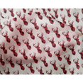 thumbnail image 4 of oneOone Silk Tabby Red Fabric Merry Christmas Craft Projects Decor Fabric Printed By The Yard 42 Inch Wide, 4 of 4