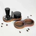thumbnail image 1 of 51/53/58MM Walnut Wood Coffee Tamper Mat Station Stand Coffee Powder Base Tamper Storage Pad Filter Screen Holder Coffee Tools, 1 of 5