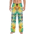 thumbnail image 7 of FORMRS Mens Pajama Pants with Pockets Soft Cotton Sleepwear Lounge Bottoms, Sizes S-2XL, Colorful Plants, 7 of 7