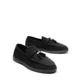 thumbnail image 4 of Women's Slip-On Loafers with Tassel Detail 0.8" Low Heel Comfortable Work Shoes for Women, 4 of 7