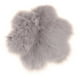 thumbnail image 1 of Alfombra de pelo largo con diseño floral, cojín para asiento, tapete de suelo, alfombra de juegos infantil de 45 cm Gris, 1 of 4