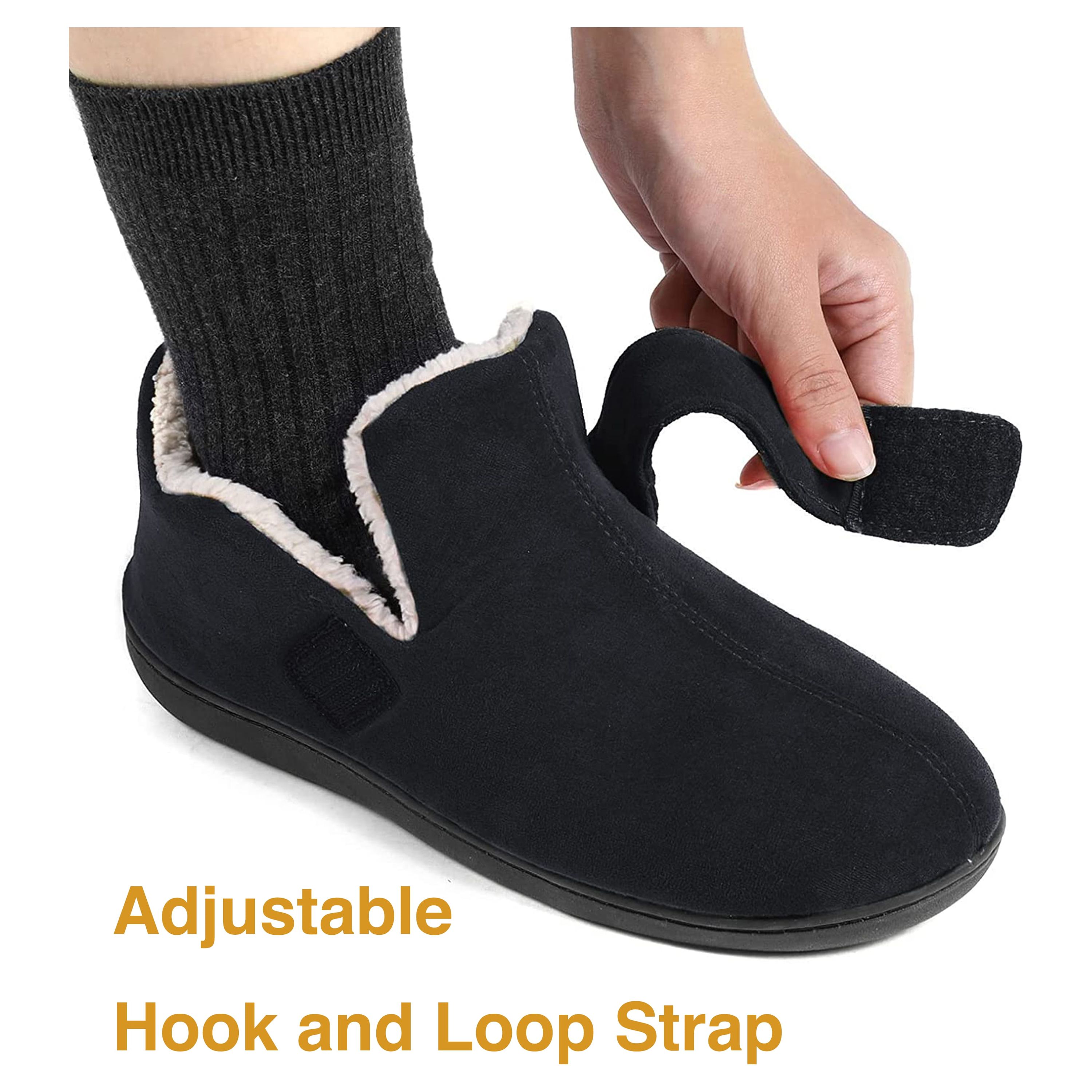 RockDove Women's Adjustable Strap Bootie Slipper - Walmart.com